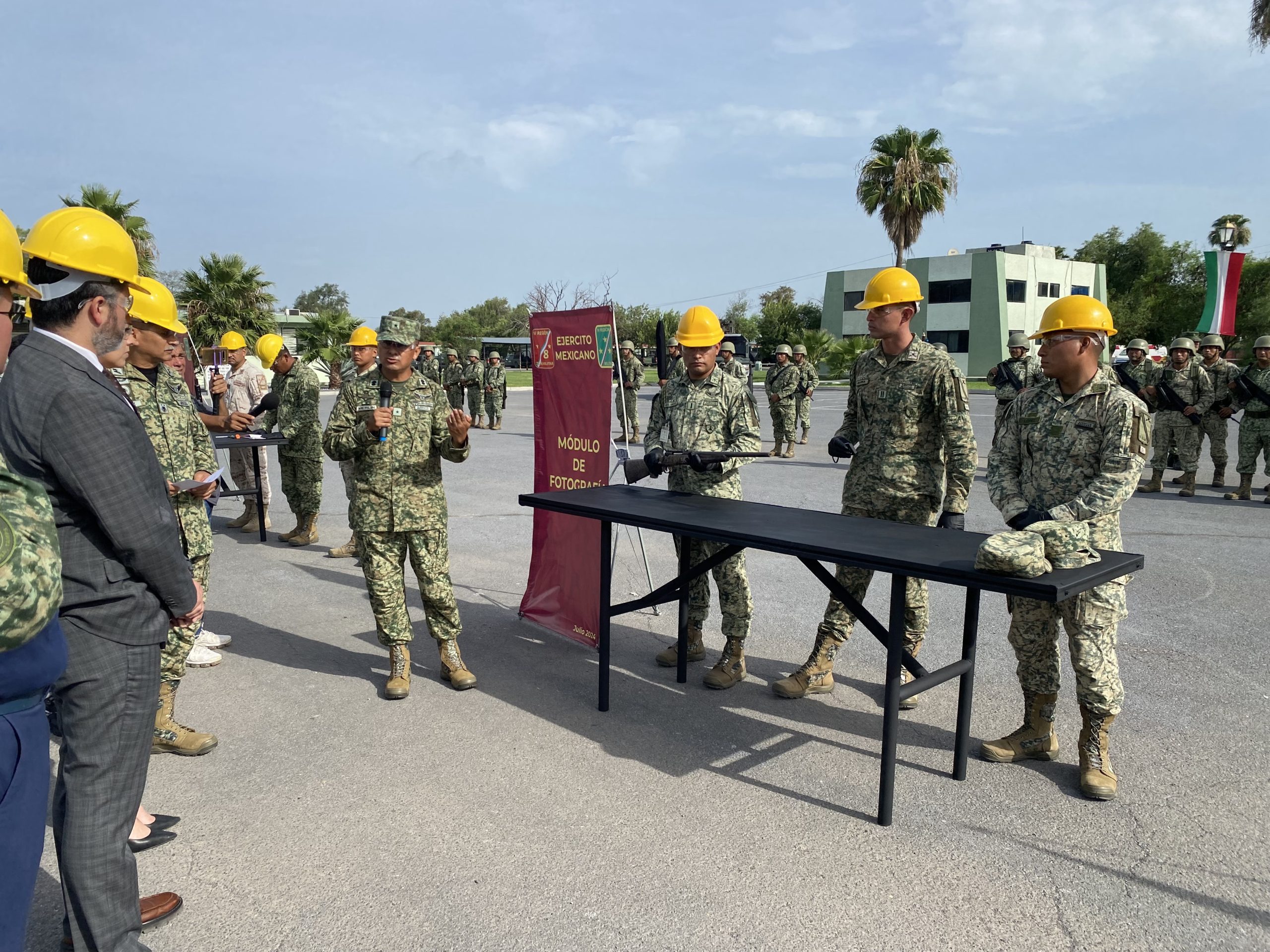 Destruyen más de mil armas decomisadas de grueso calibre, en Reynosa